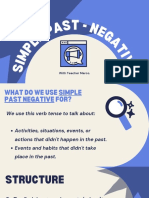 Simple (Past Negative Form) PDF