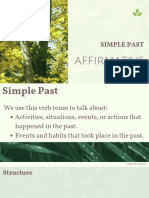 Simple (Past Affirmative Form) PDF