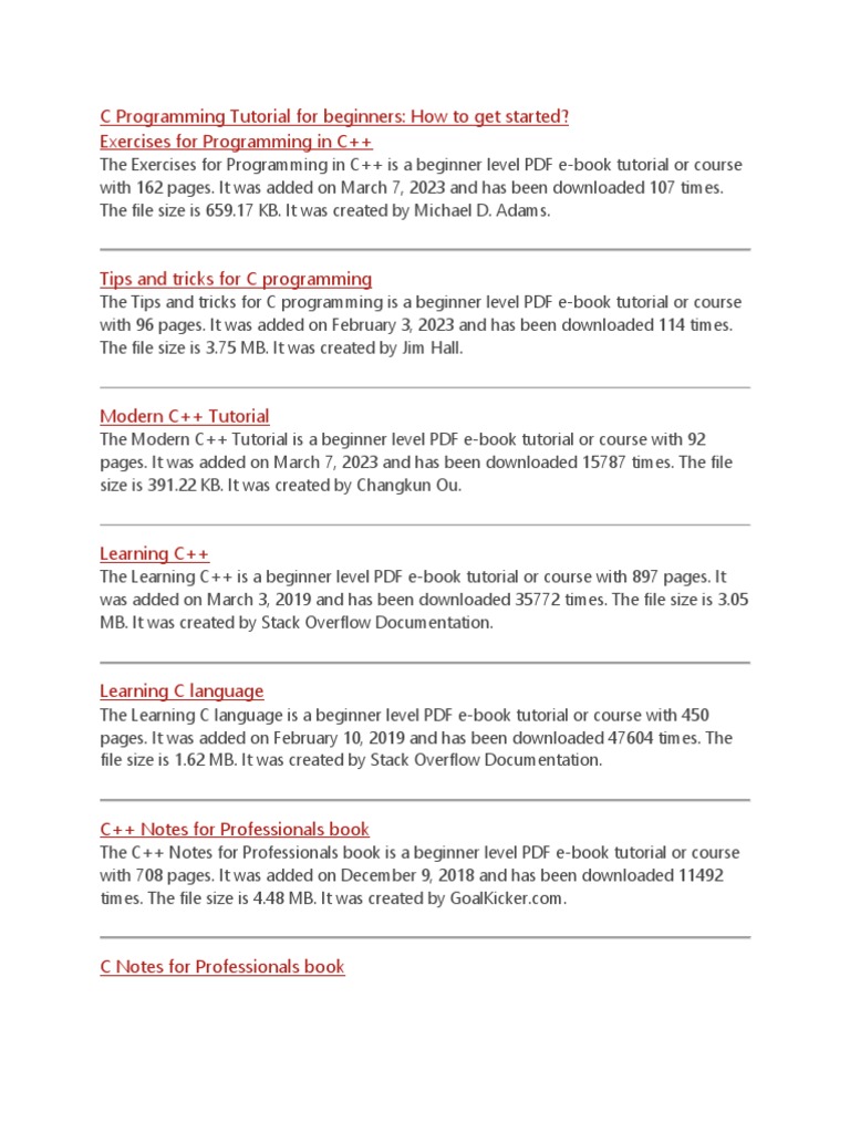 C++Guide Part2 | PDF | Software Development | Software