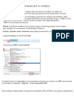 Instrucciones PDF