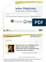 Identidades Digitales Modulo 1 El Cambio Hacia El Mundo Digital