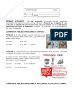 Evaluacion Diagnostica 4º Abcd