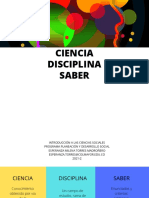 CIENCIA - Saber y Disciplina