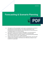 Forecasting & Scenario Planning in Times of Change