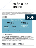 Introducción A Las Ventas Online