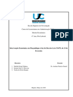 Dto Economico - Intervencao Estatal A Luz Do Decreto-Lei 16-75