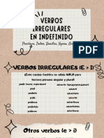 Verbos Irregulares en Indefinido