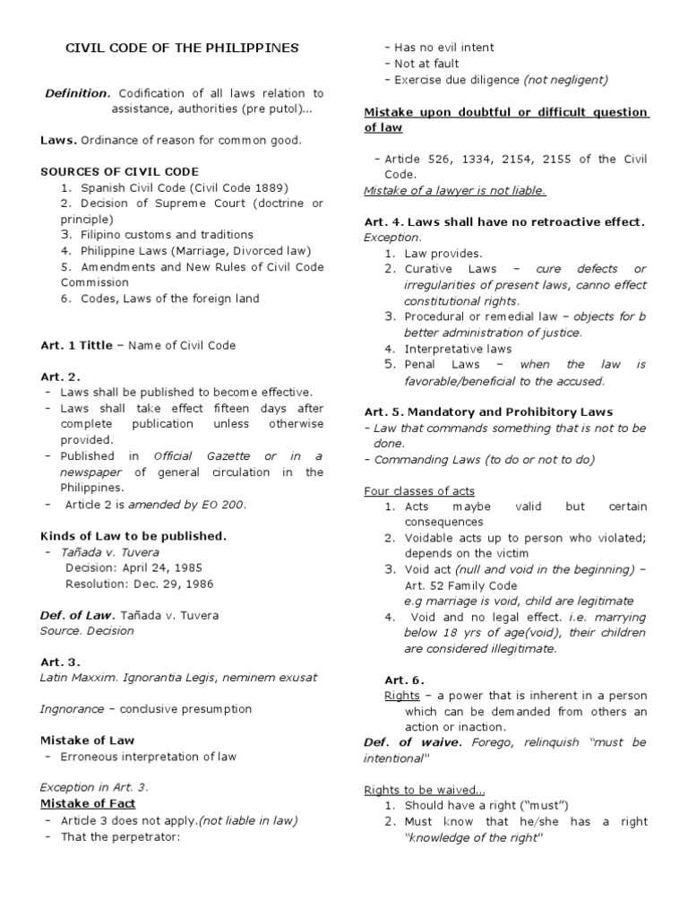 Civil Code of The Philippines | PDF | Supreme Courts | Judgment (Law)