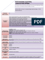 Convocatoria Jefe de Departamento de Operación de Sistemas JLE