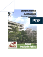 Procedimientos para Investigación Aplicada