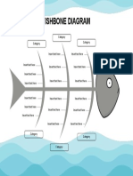 Fishbone Diagram Template 01