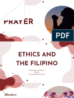 PRAYER ETHICS AND THE FILIPINO