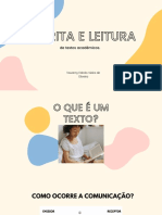 Escrita e Leitura