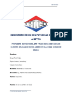 MATEMATICA FINANCIERA - Demostracion de Competencias