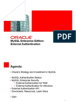 Mysql PN Enterprise Security Authentication