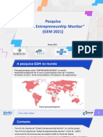 Pesquisa GEM 2021 analisa empreendedorismo no Brasil e no mundo