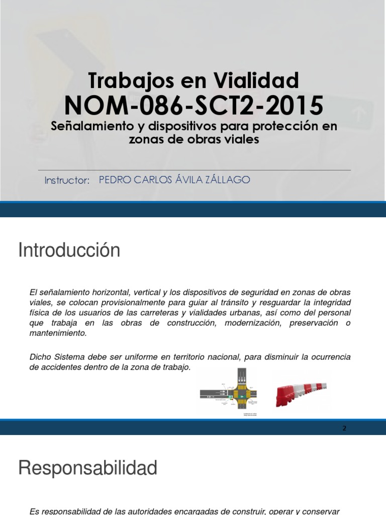 00 Curso NOM-086-SCT2-2015 | PDF | La carretera | Color