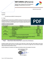 Surat Panggilan Calon Karyawan (I) BUMN PT Pertamina (Persero) Jakarta PDF