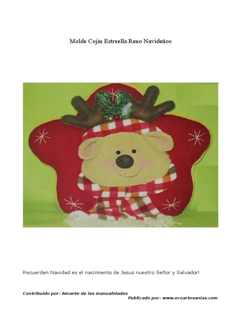 molde_cojin_reno_navideno | PDF