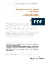 Agum, Riscado, Menezes - 2015 - Políticas Públicas Conceitos e Análise em Revisão from the technical to ideas