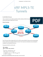 Per-VRF MPLS-TE Tunnels