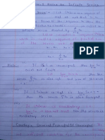 Short Notes On Series Part 04 Series of Positive Term, Test To PDF