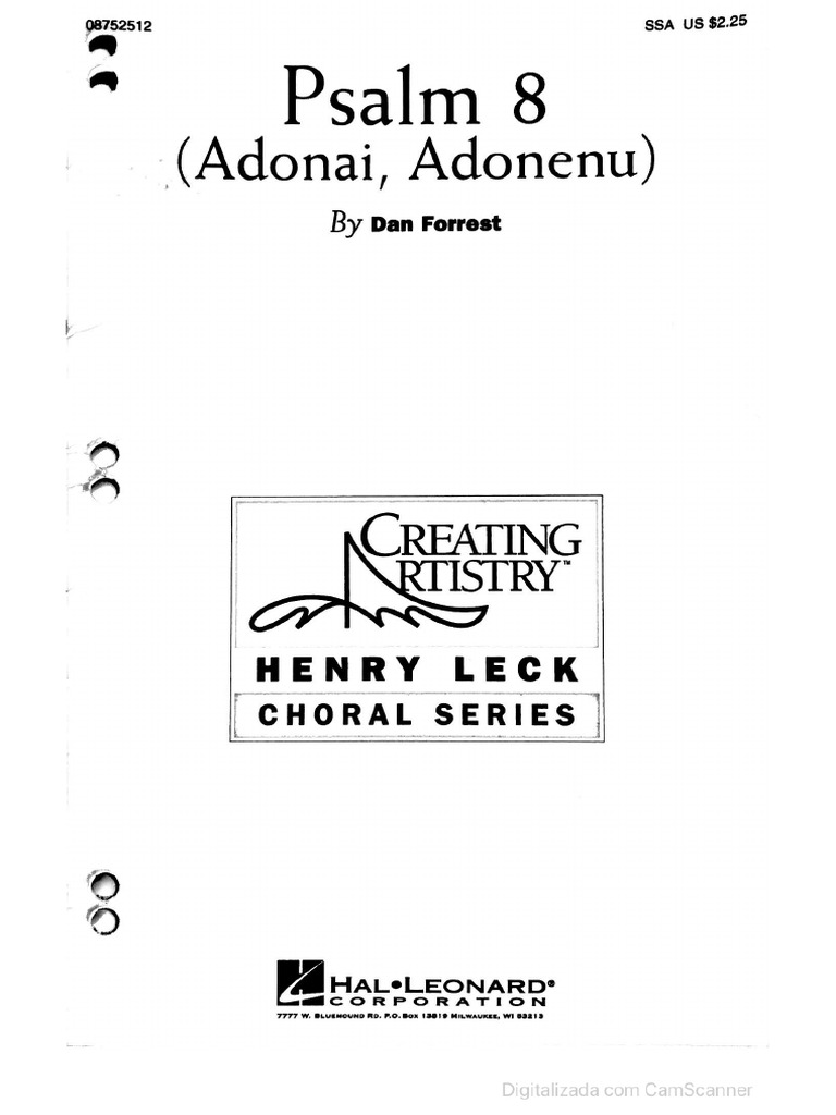 Psalm 8 | PDF