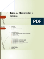 Tema 3. Magnitudes y Medida