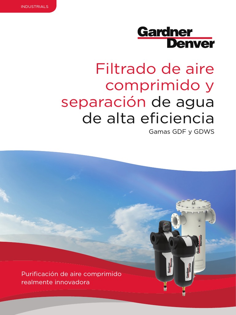 GDF-Filters Es | PDF | Agua | Uso eficiente de energía