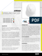 Casco de Seguridad Steelpro Ficha Tecnica