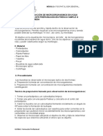 Práctica Observación de Aguas Estancadas