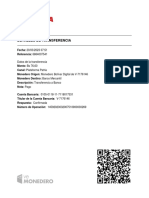 UTF 8''constancia de Transferencia 6864007541 PDF