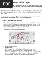 ELINT Procedures - AJS37 Viggen