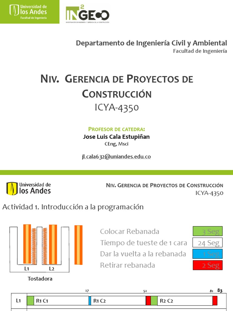 Tema 1. Introducción A La Gerencia de Proyectos | PDF | Arquitecto ...