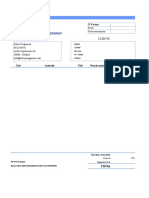 Factura Automatizada en Excel