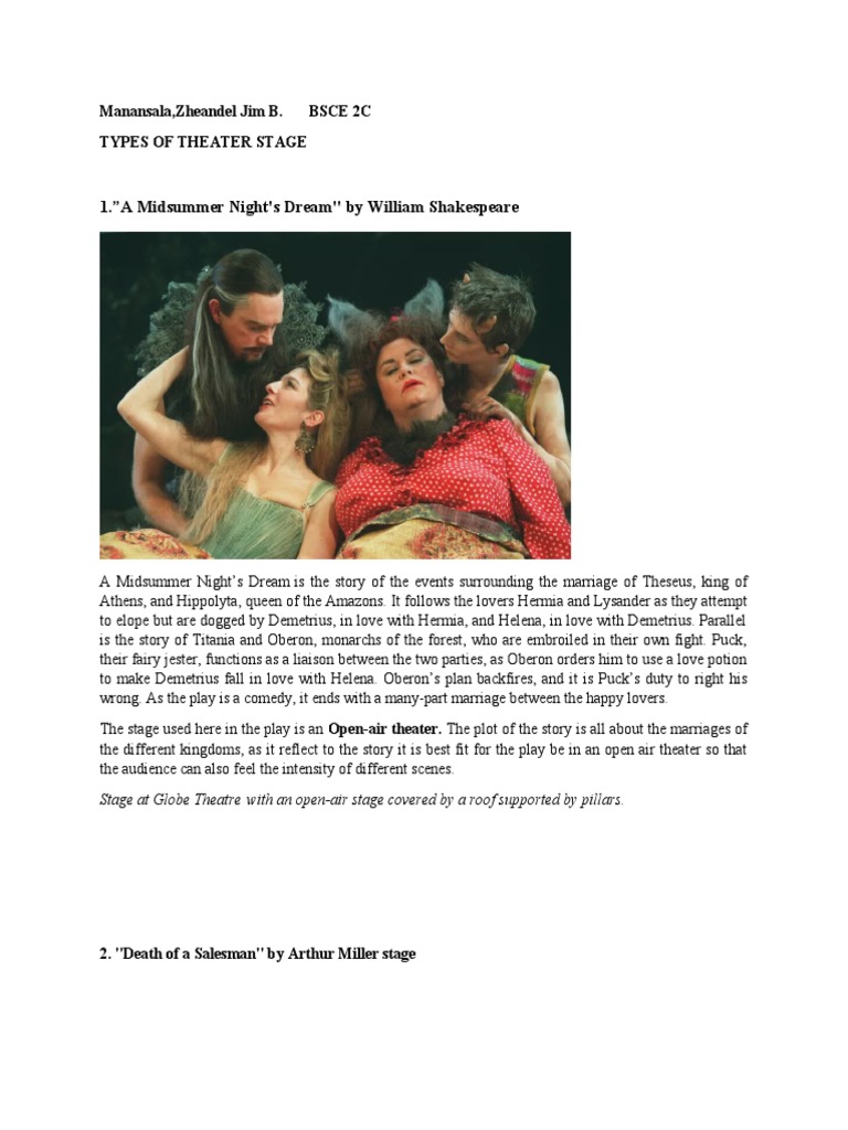 Lesson 8 Arts PDF A Midsummer Night's Dream Oedipus