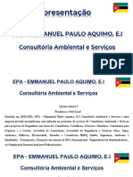 Carta de Apresentacao Da EPA - Emmanuel Paulo Aquimo, E