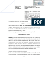 Presupuestos para La Procedencia de La Extradición Sumilla. El Tratado de Extradición Entre