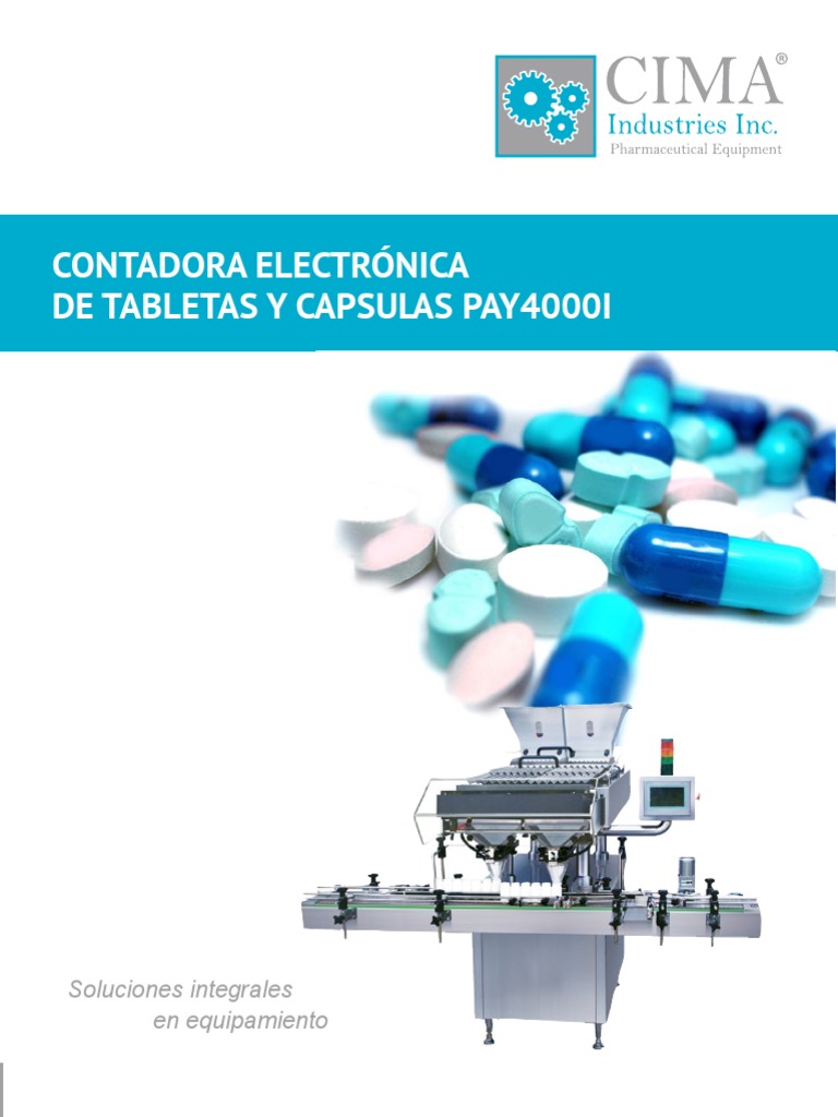 Descripción De Un Contador Automático De Tableta Pdf Ingenieria