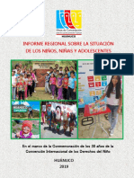 Informe Regional Nna Huanuco Final
