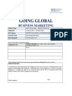 Business Marketing - Assigment 1