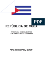 Encuentro Embajadores Cuba 2015