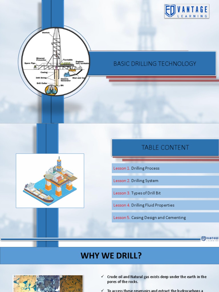 Basic Drilling Technology Overview | PDF | Casing (Borehole) | Shear Stress