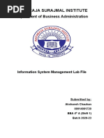 Akshansh File INFORMATION SYSTEM MANAGEMENT