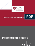 Topic Name: Fermentation Process