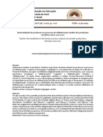 Intermediação Do Professor No Processo de Alfabetização Análise Das Produções Científicas Entre 2010-2020