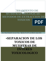 UPCH SPE Lab Tox Extraccion Toxicos Labor