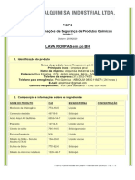 FISPQ LAVA ROUPAS em Pó BH PDF