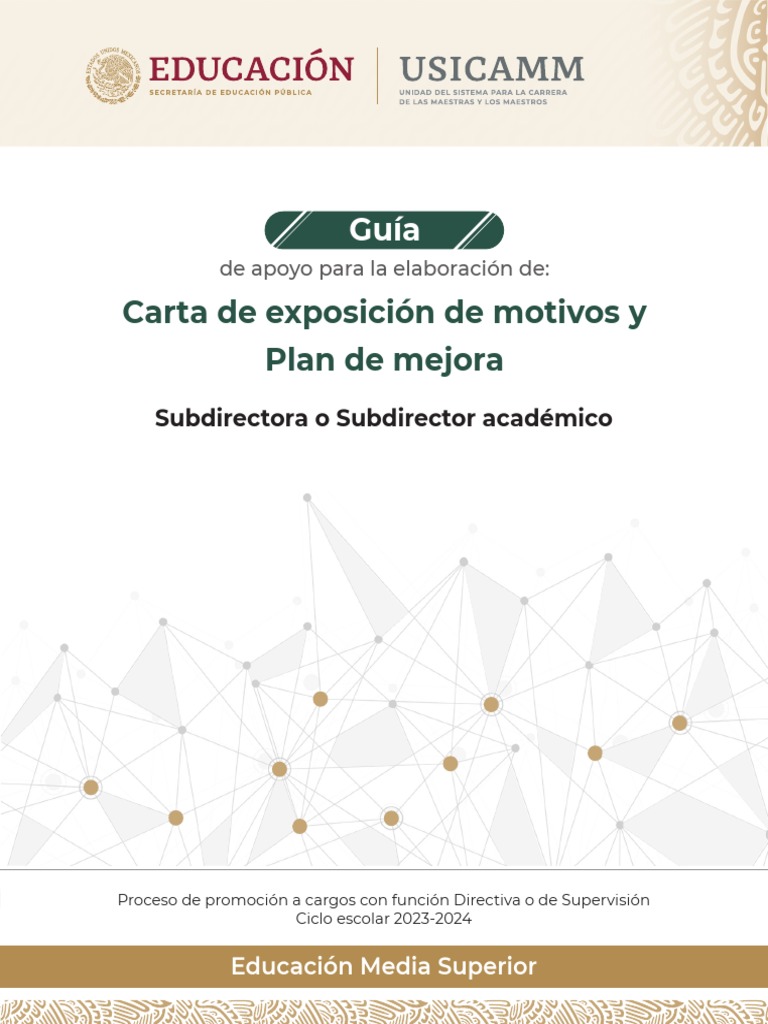 Guia Subdirector-Academico EMS | PDF | Enseñando | Liderazgo