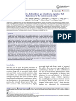 Obesidad Asociada Con Poblaciones Bacterianas Que Afectan El Sistema de Recompensa en El Cerebro PDF